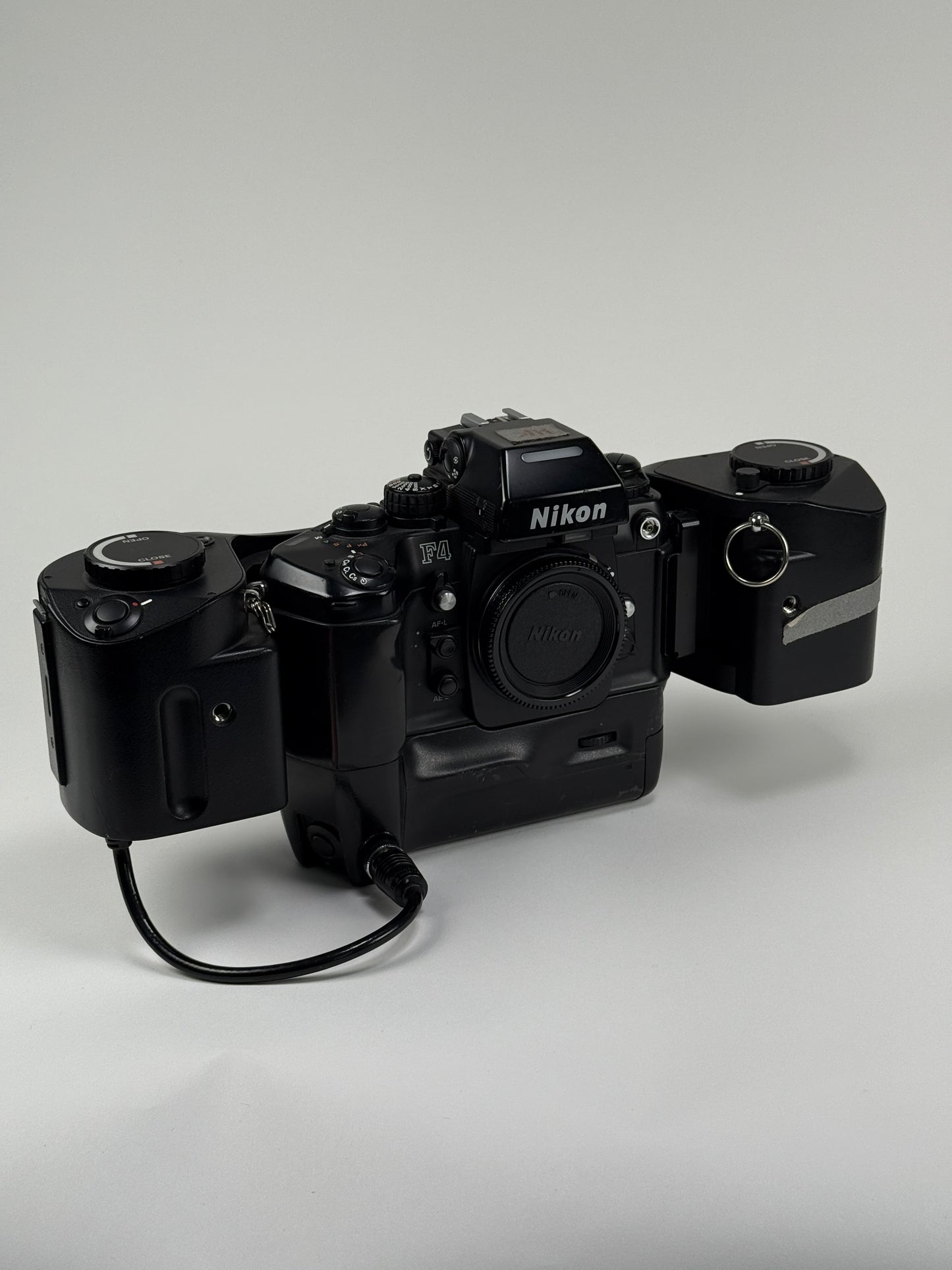 Nikon F4 Body with MF-24 250 Exposure Film Magazine Back Holder - Heinz Kluetmeier