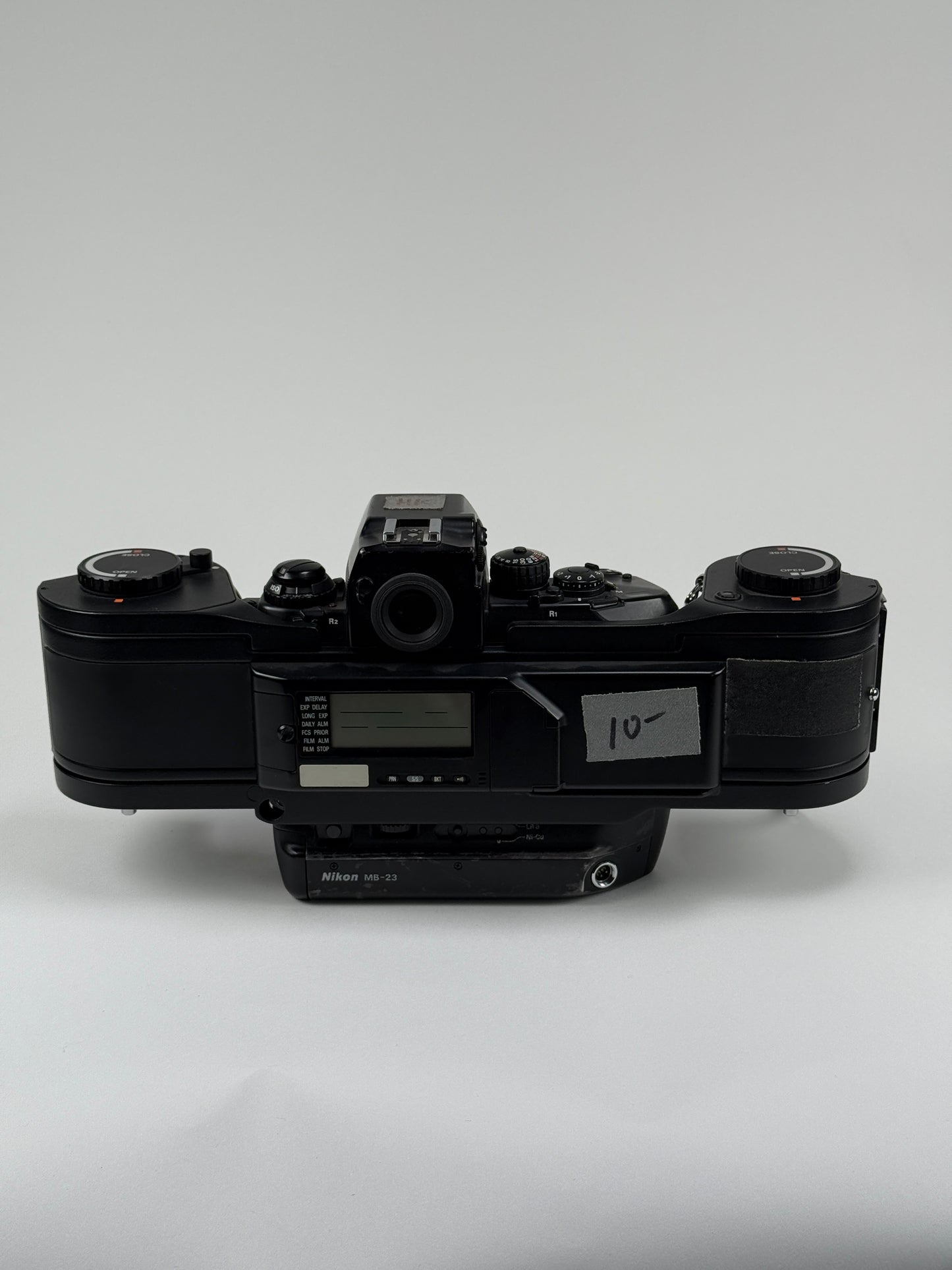 Nikon F4 Body with MF-24 250 Exposure Film Magazine Back Holder - Heinz Kluetmeier