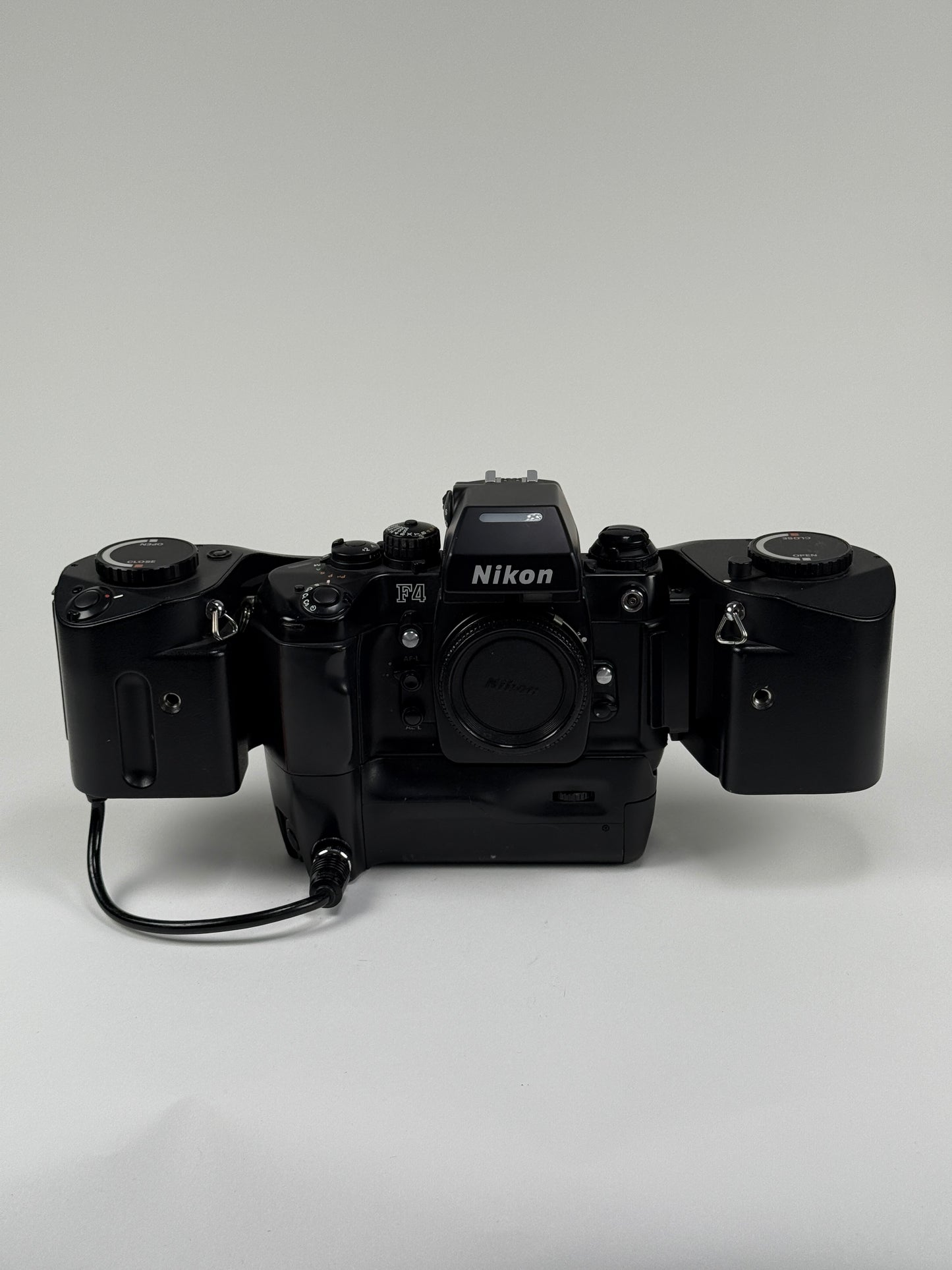Nikon F4 Body with MF-24 250 Exposure Film Magazine Back Holder - Heinz Kluetmeier
