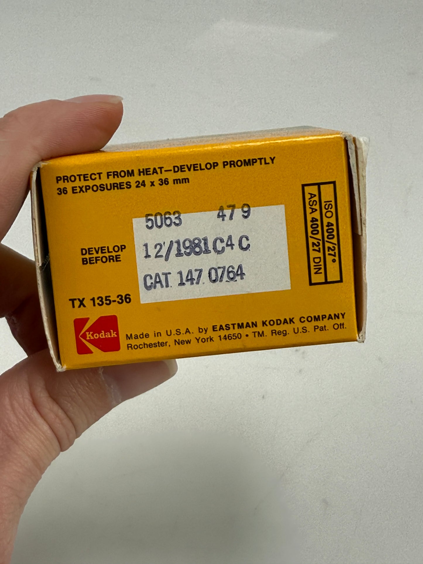 Kodak trix tri-x 35mm TX35 Film B&W black and white film