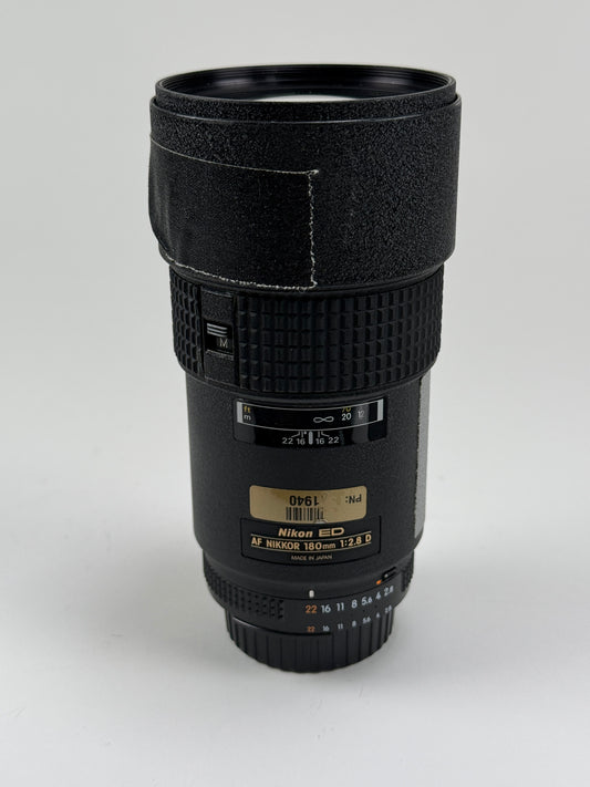 Nikon AF NIKKOR 180mm f2.8 D ED IF Lens