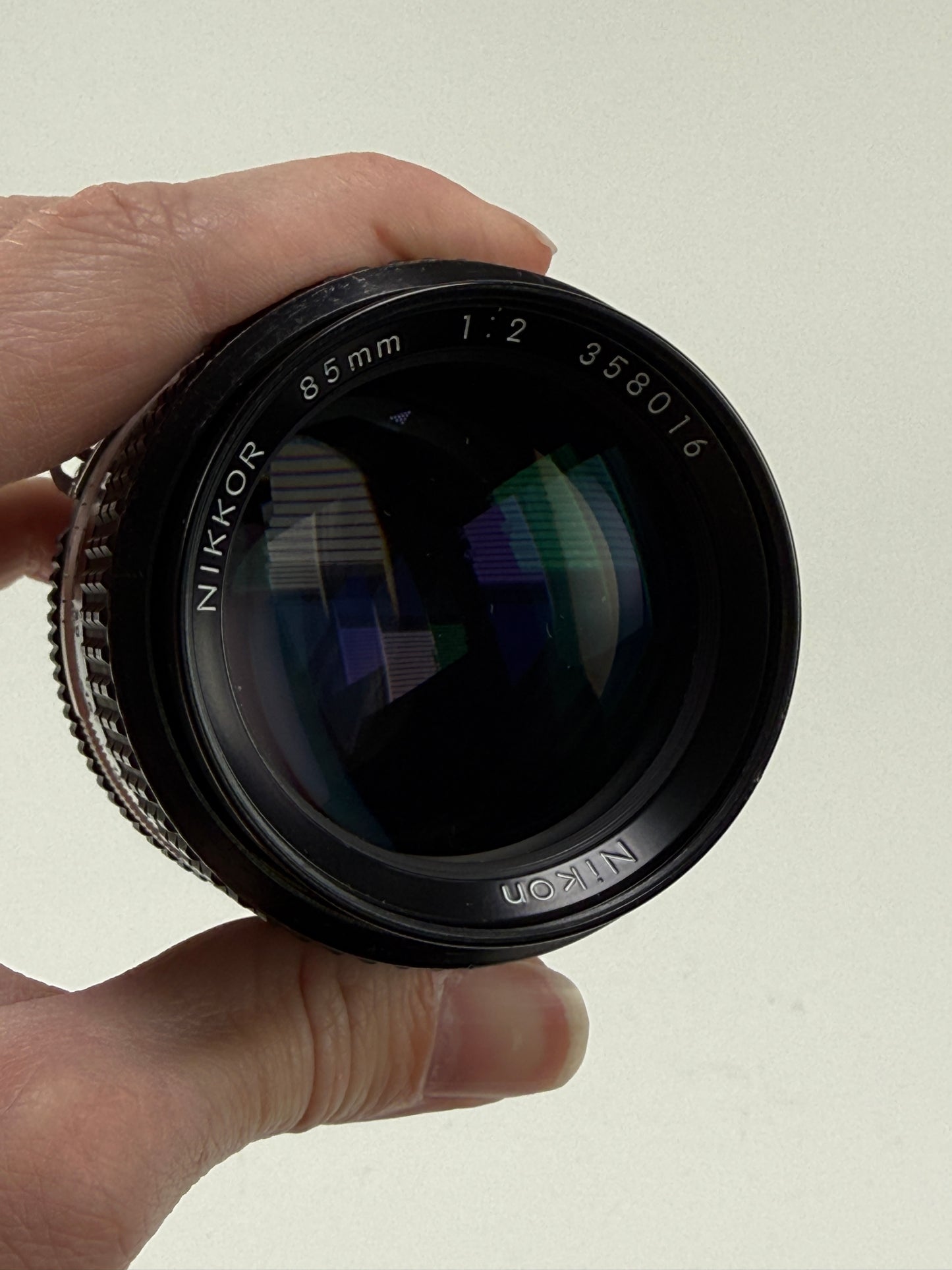 NIKON AIS NIKKOR 85mm f2 Portrait MF Prime Camera Lens - Heinz Kluetmeier