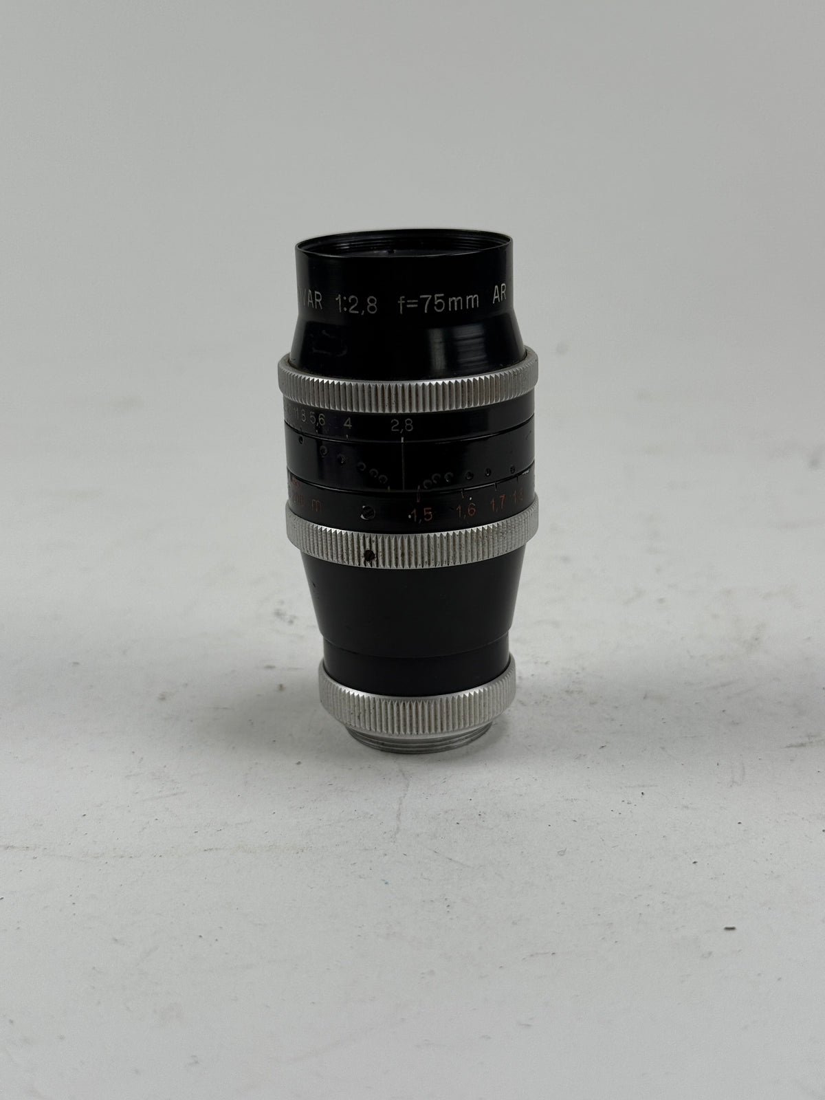 Kern YVAR 75mm f2.8 AR C-Mount Cine Lens For Bolex H16