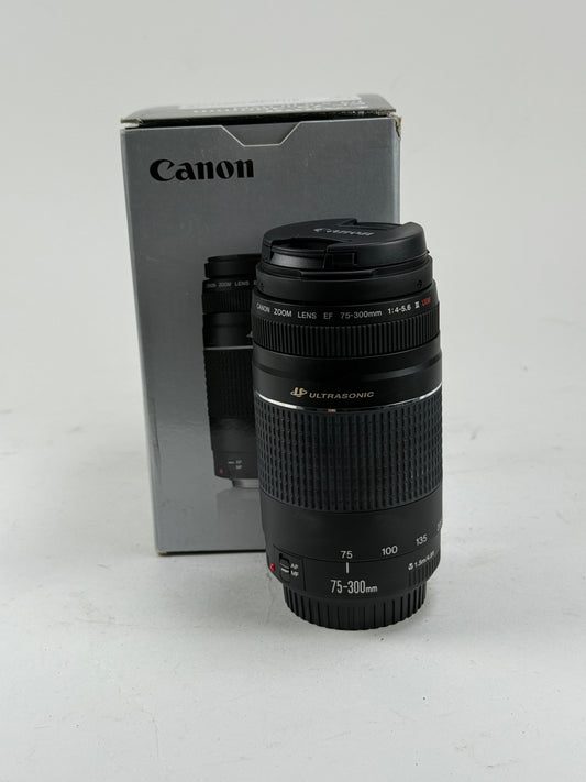 Canon EF 75-300mm f4-5.6 III USM Telephoto Zoom Lens Ultrasonic