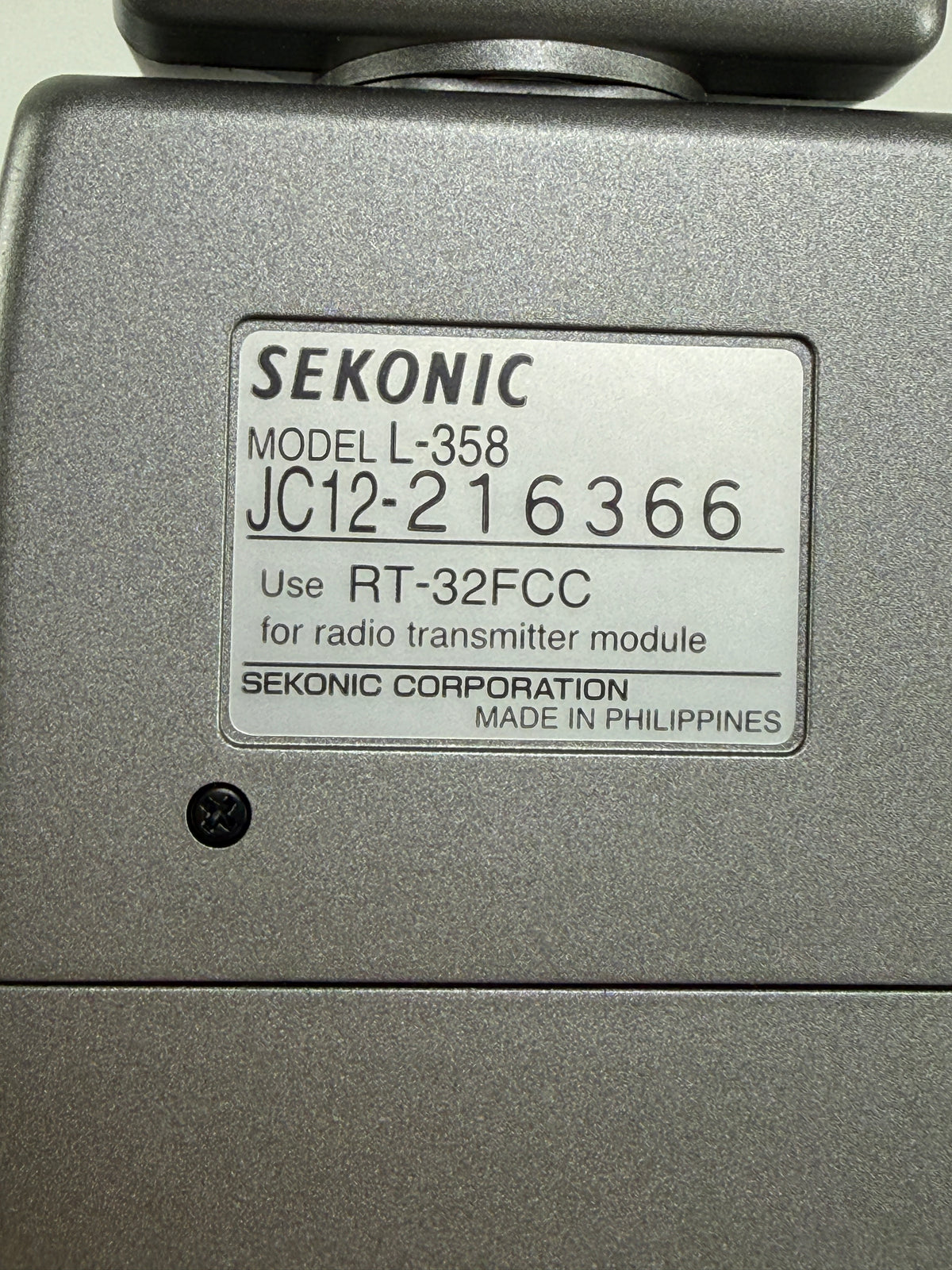 Sekonic L-358 Flashmaster Camera Light Meter