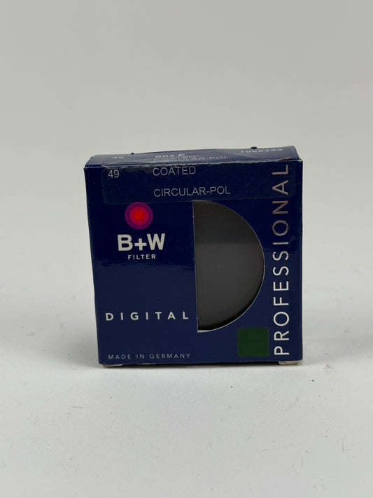 B+W 49mm Circular Pol E Lens Filter