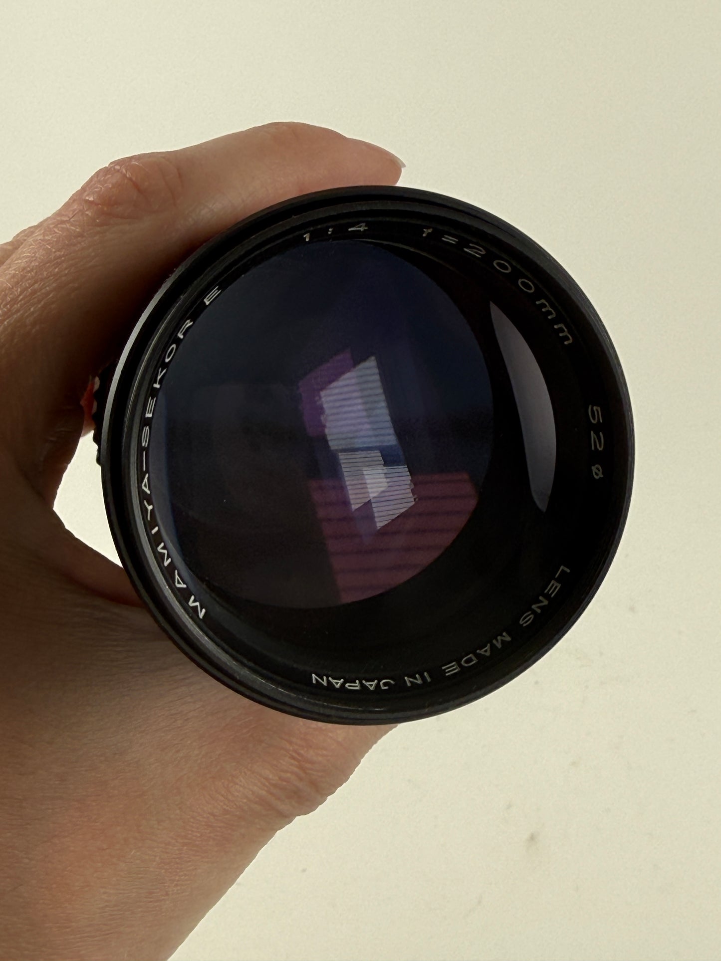 Mamiya 200mm F4 35mm Film Camera ZE Lens