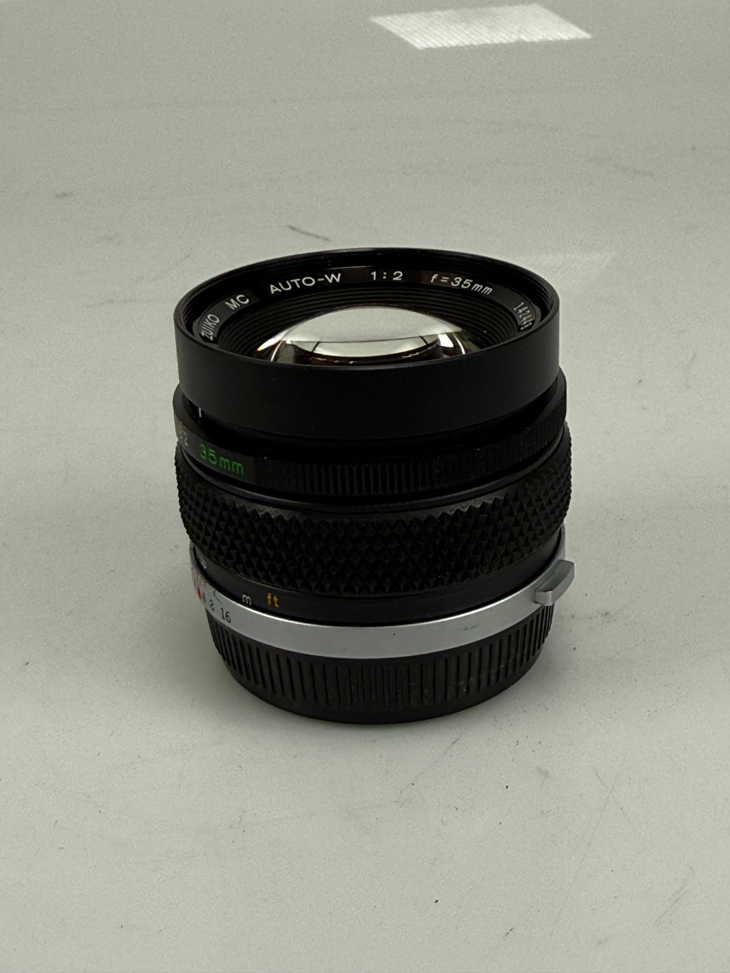 Olympus OM-System Zuiko MC Auto-W 35mm f2 Wide Angle MF Lens