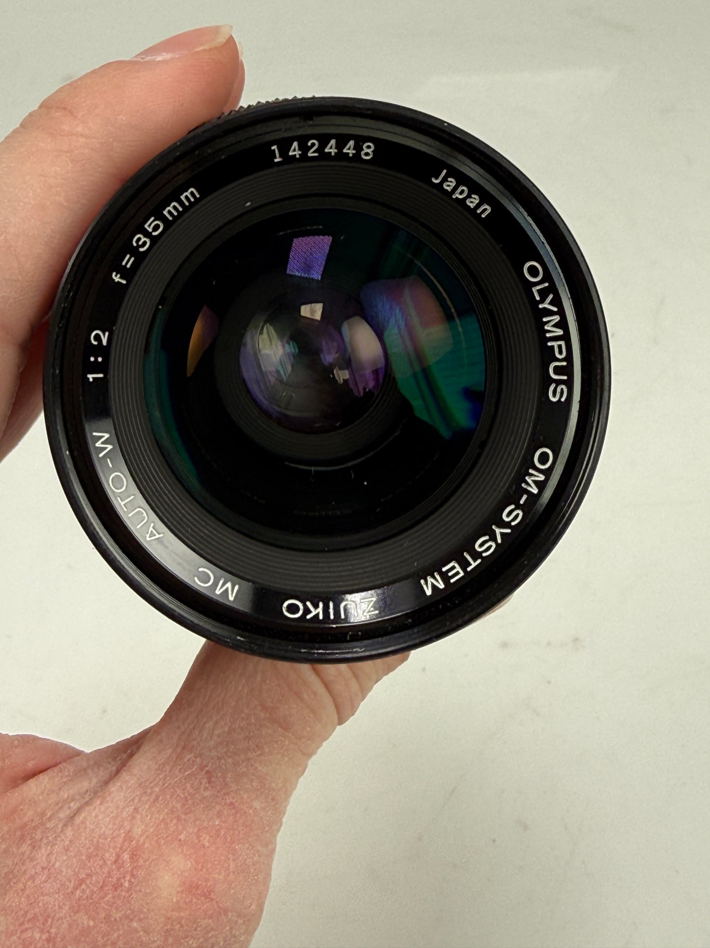 Olympus OM-System Zuiko MC Auto-W 35mm f2 Wide Angle MF Lens