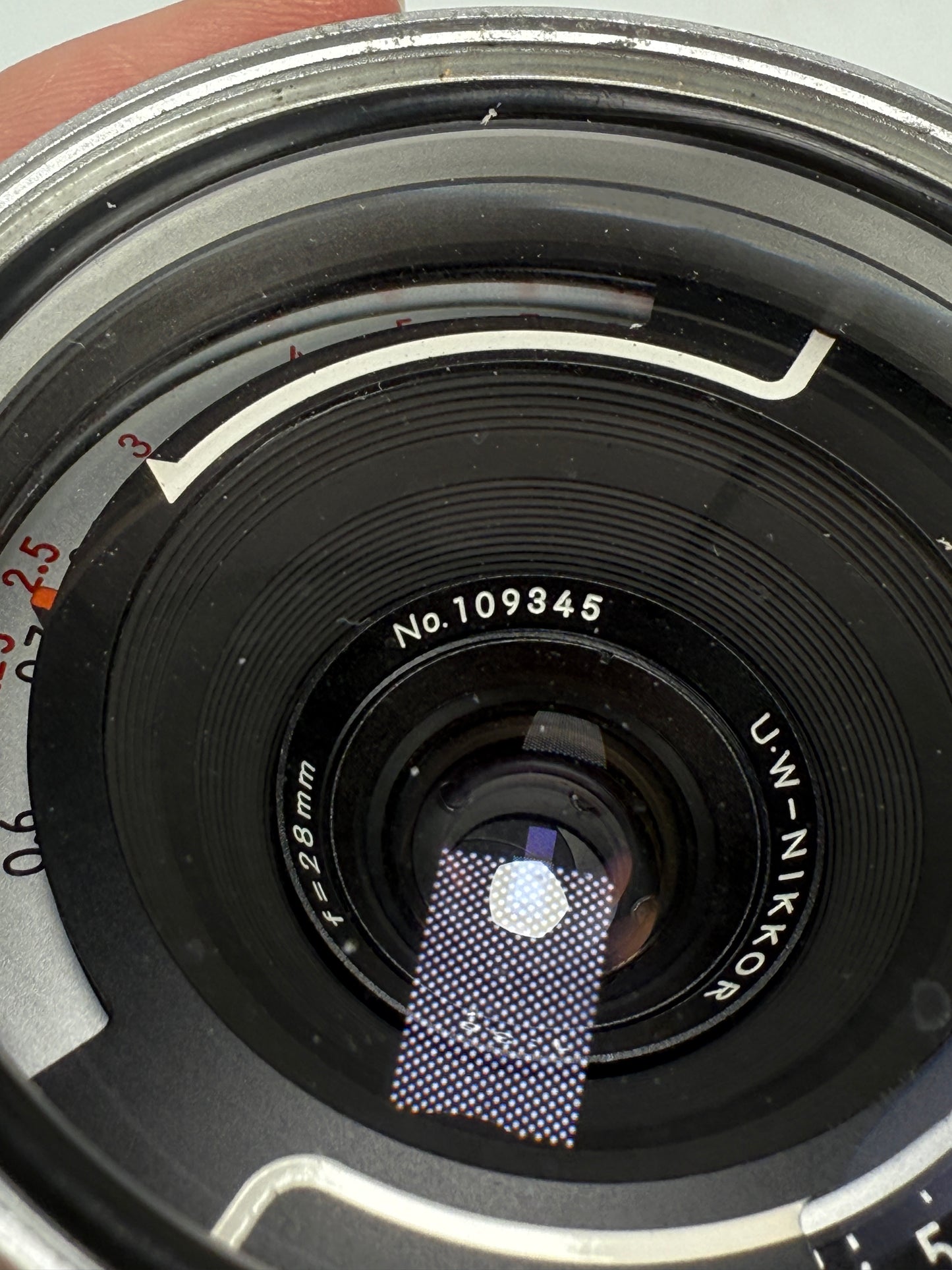 Nikon Nikkor 28mm 3.5 Nikonos Lens