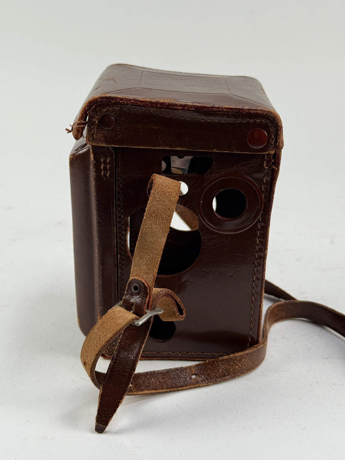 Rolleiflex 3.5B Genuine Brown Leather Camera Case