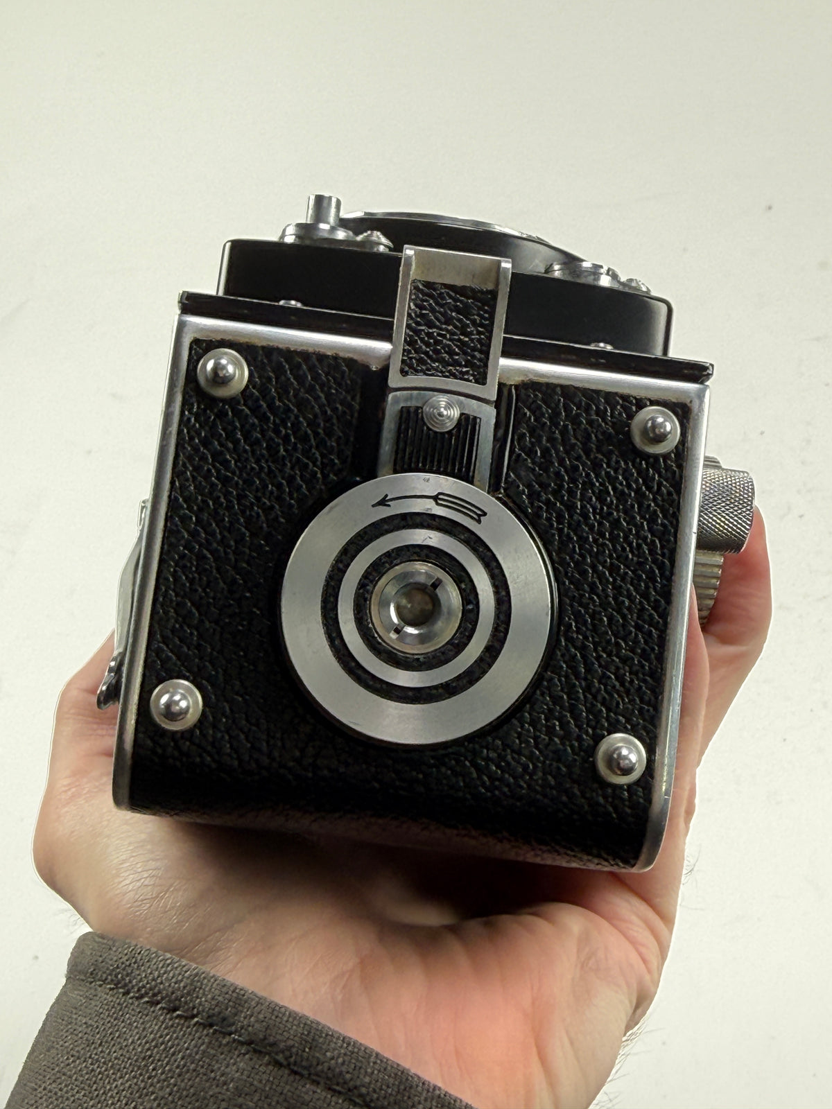 Rolleiflex 3.5B Automat M/X EVS type 2 TLR 6x6 camera tessar 75mm f3.5 lens