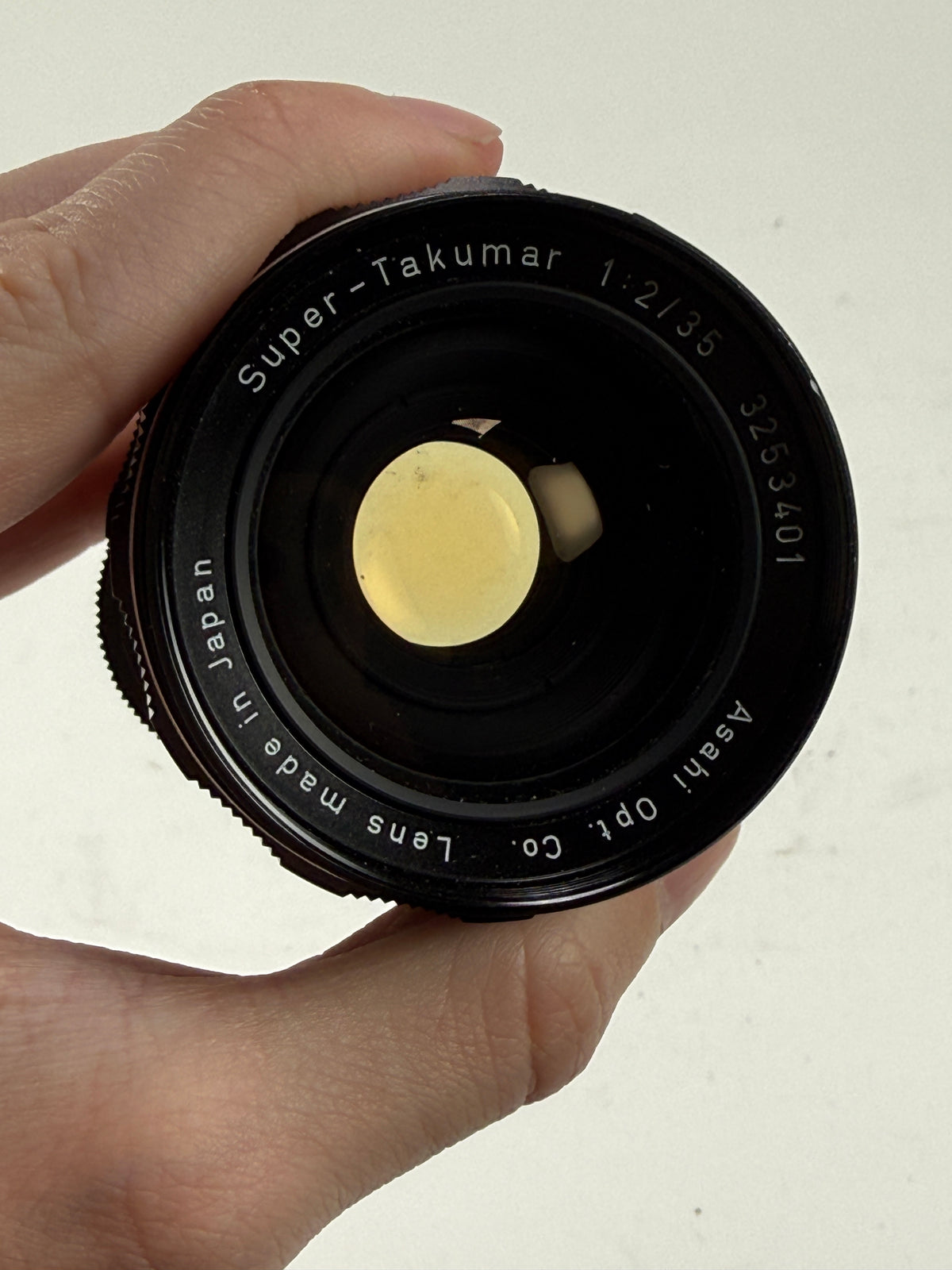 Asahi Pentax SMC Takumar 35mm f2 Super Multi Coated MF Lens M42