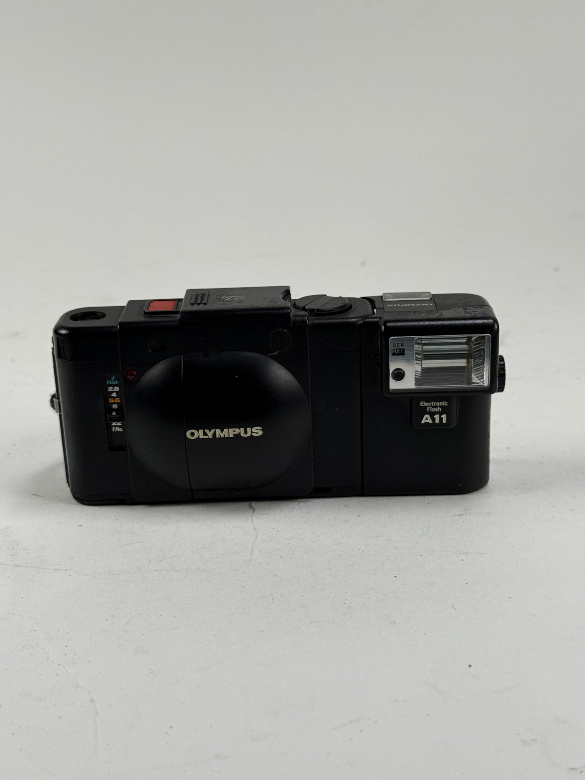Olympus XA 35mm Rangefinder Camera + A11 Flash