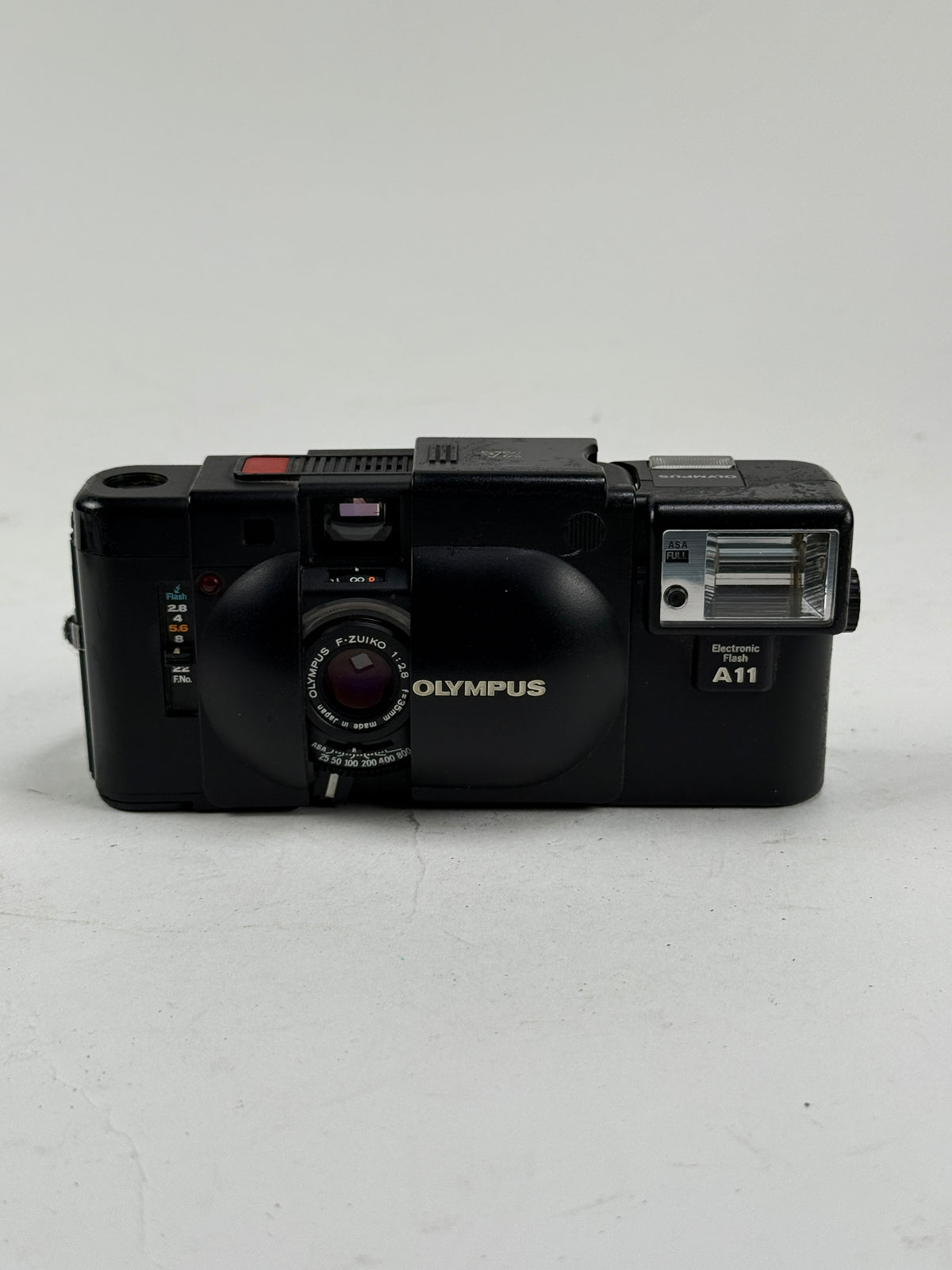 Olympus XA 35mm Rangefinder Camera + A11 Flash