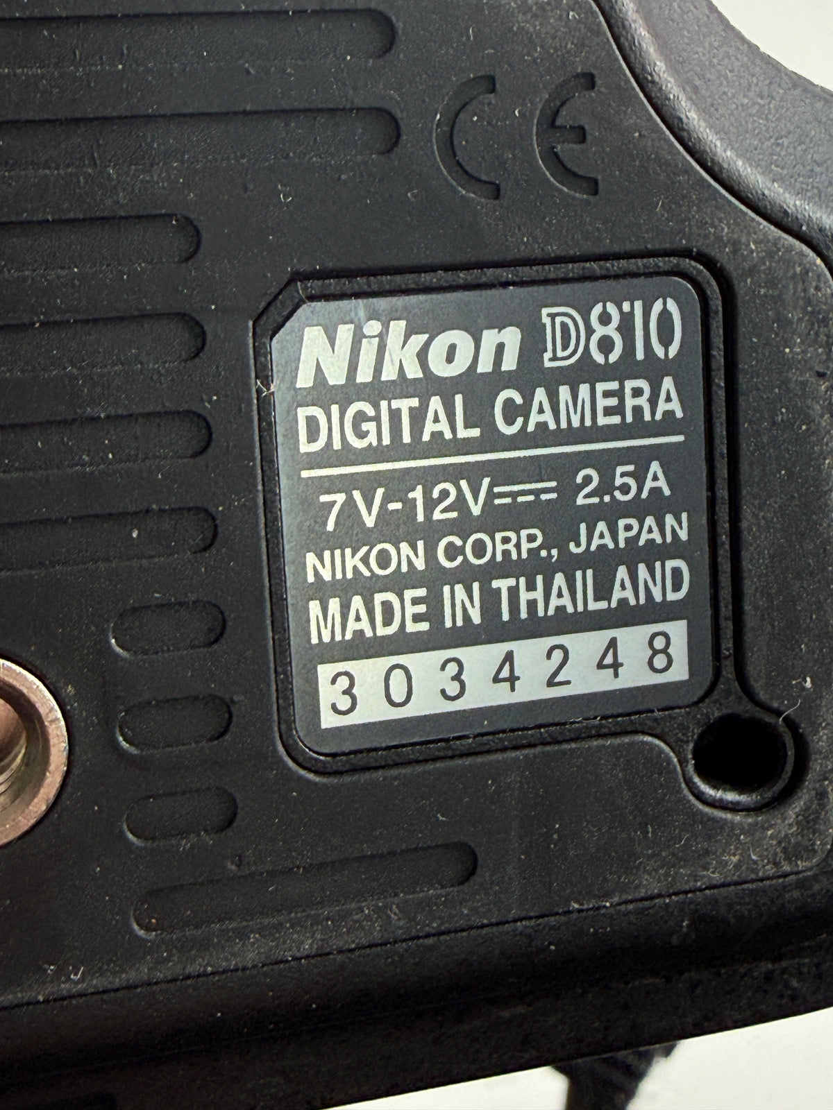 Nikon D810 Full Frame Digital camera body
