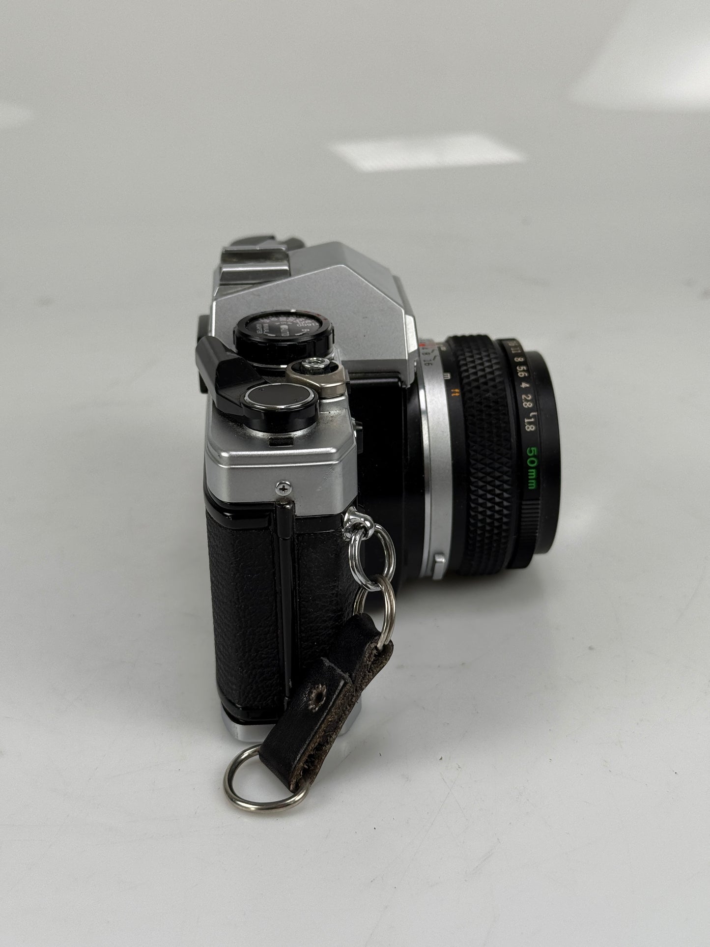 Olympus OM-10 35mm SLR Film Camera with 50mm f1.8 lens kit