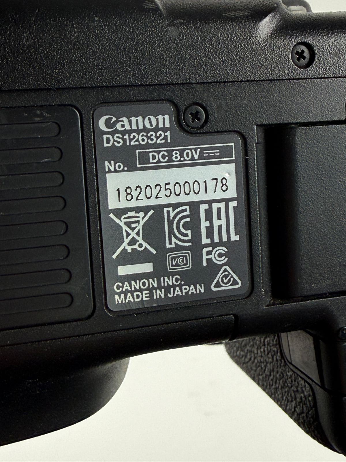 Canon 5D Mark III digital camera SLR Body full frame