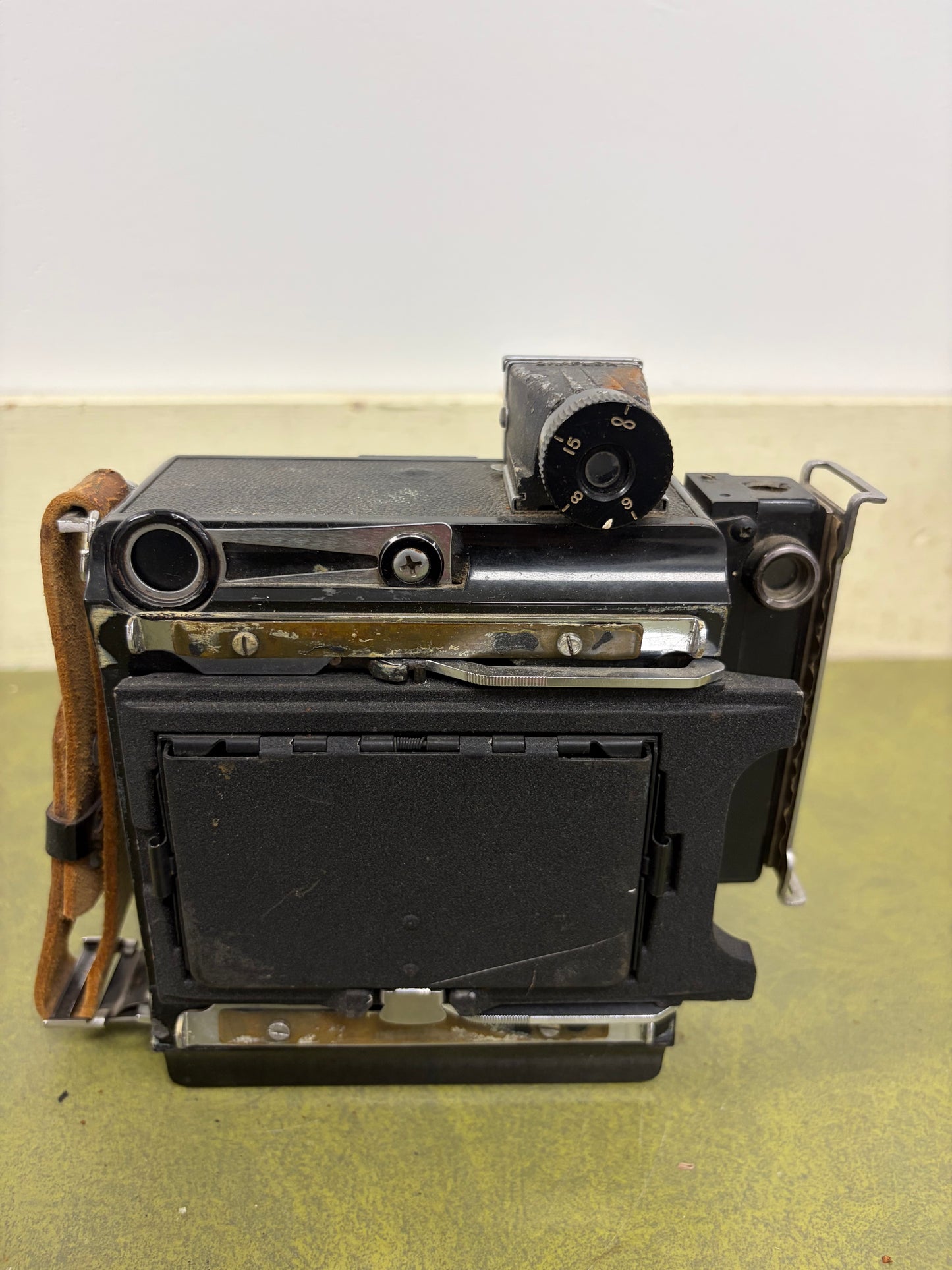 Graflex Century Graphic Baby 2x3 Kit Trioptar 103mm f4.5 lens