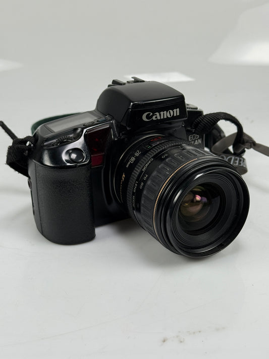 Canon EOS ELAN Film SLR Camera with 28-80mm lens kit
