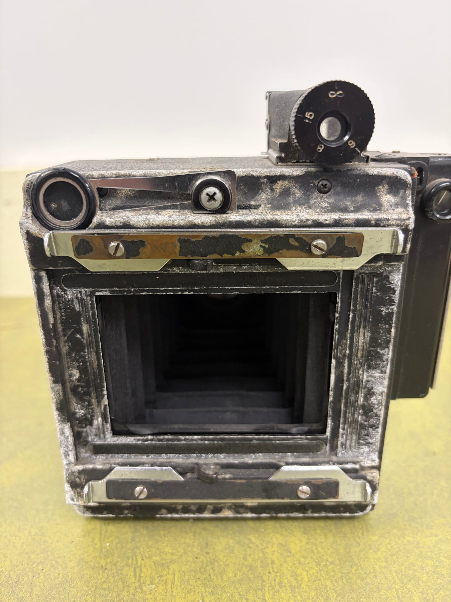 Graflex Crown Graphic 2x3 baby Camera body w/ 101mm f4.5 Kodak Ektar lens