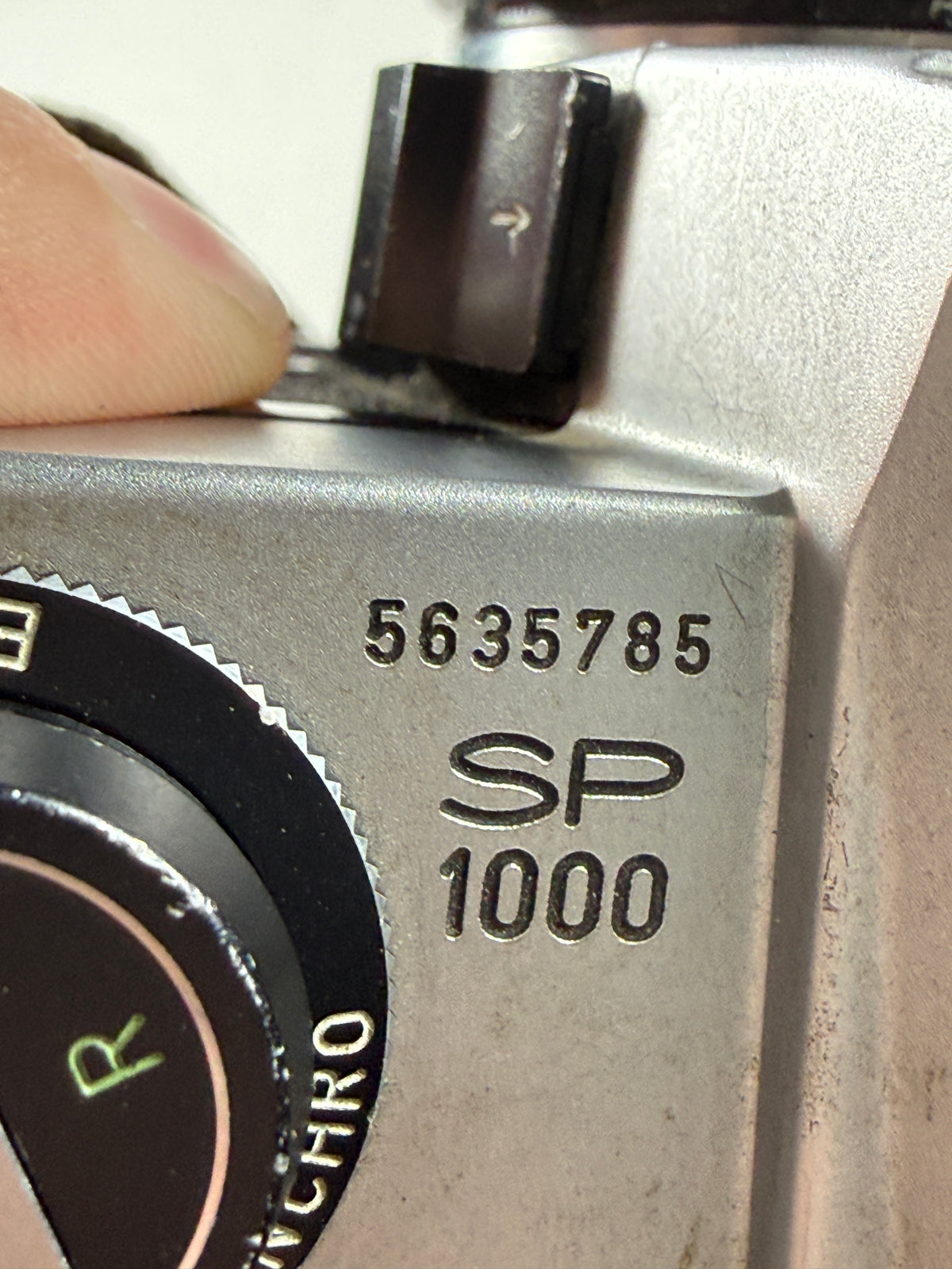 Pentax Spotmatic SP 1000 Silver Chrome Film Camera w/ 55mm f2 lens
