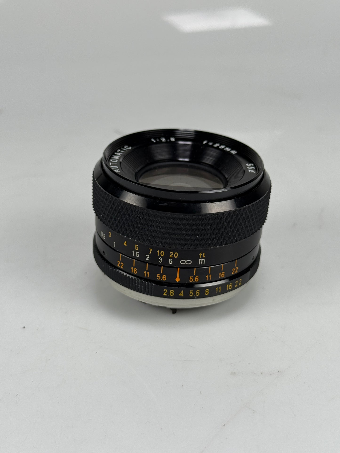 Yus Automatic 28mm f2.8 MF Lens C/Y contax yashica mount