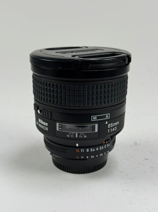Nikon Nikkor AF 85mm f1.4 D Portrait Prime IF Lens