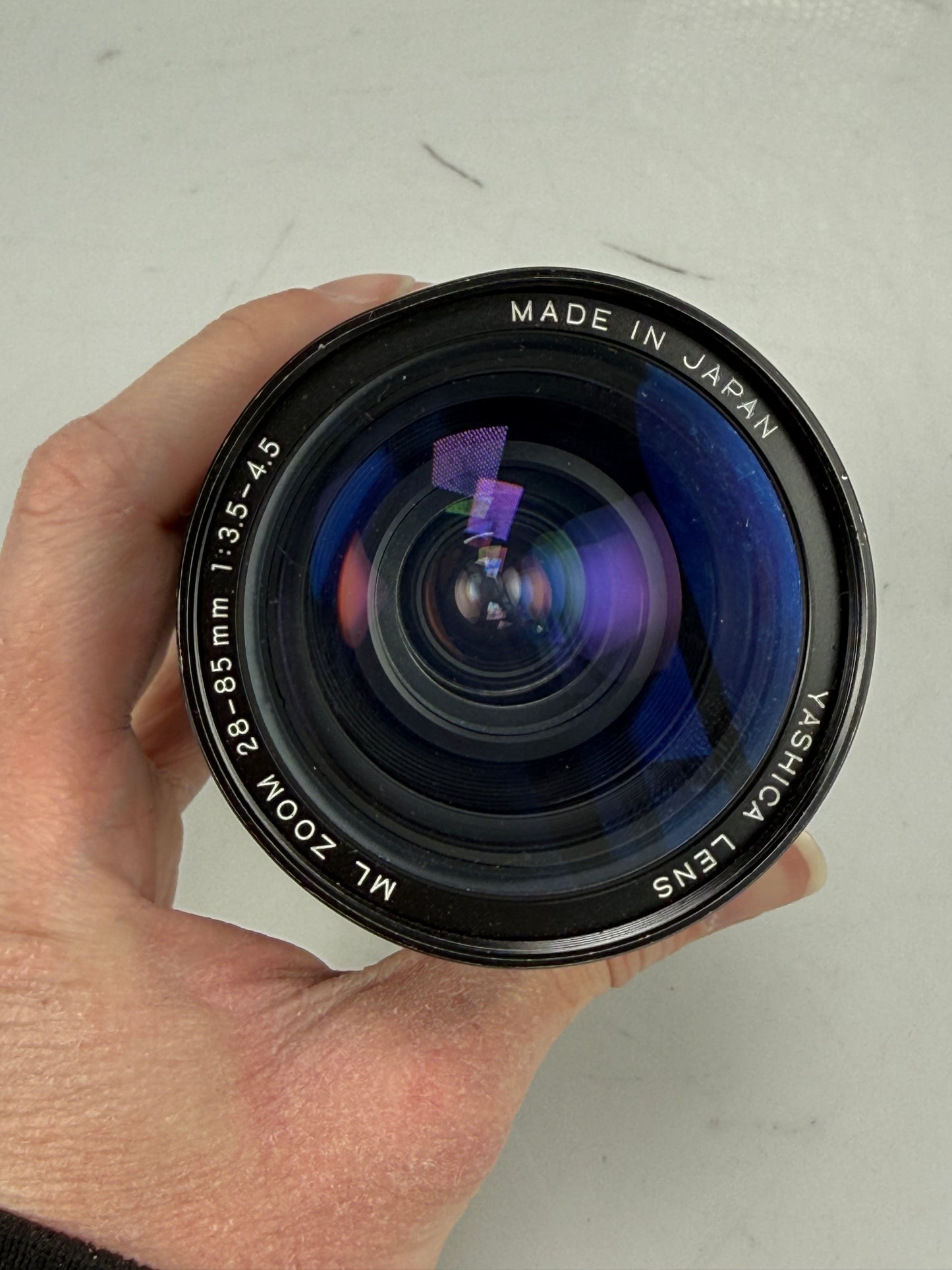 Yashica ML 28-50mm F3.5 Manual Focus Yashica/Contax Mount Zoom Lens