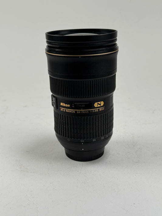 NIKON AF-S NIKKOR 24-70mm f2.8 G ED Zoom Lens