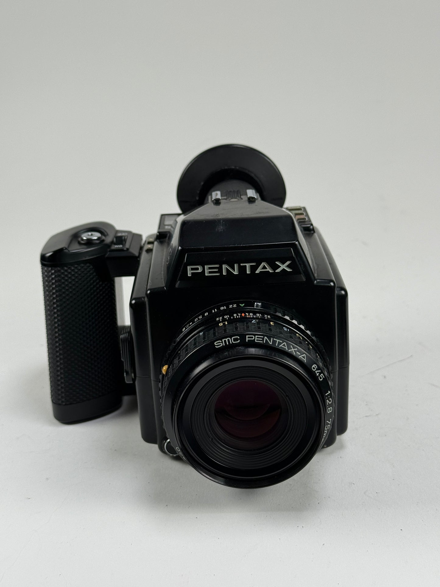 Pentax 645 Medium Format Film Camera + smc A 75mm f2.8 Lens