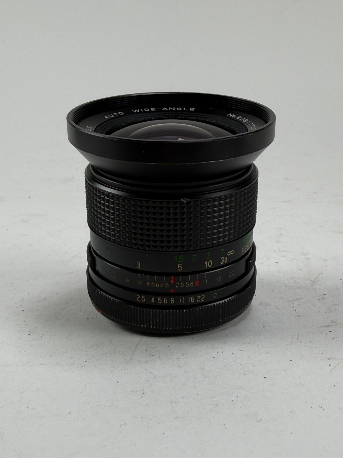 Vivitar Auto Wide angle MF 28mm F2.5 Canon FD Mount Lens