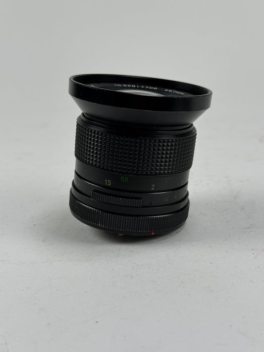 Vivitar Auto Wide angle MF 28mm F2.5 Canon FD Mount Lens