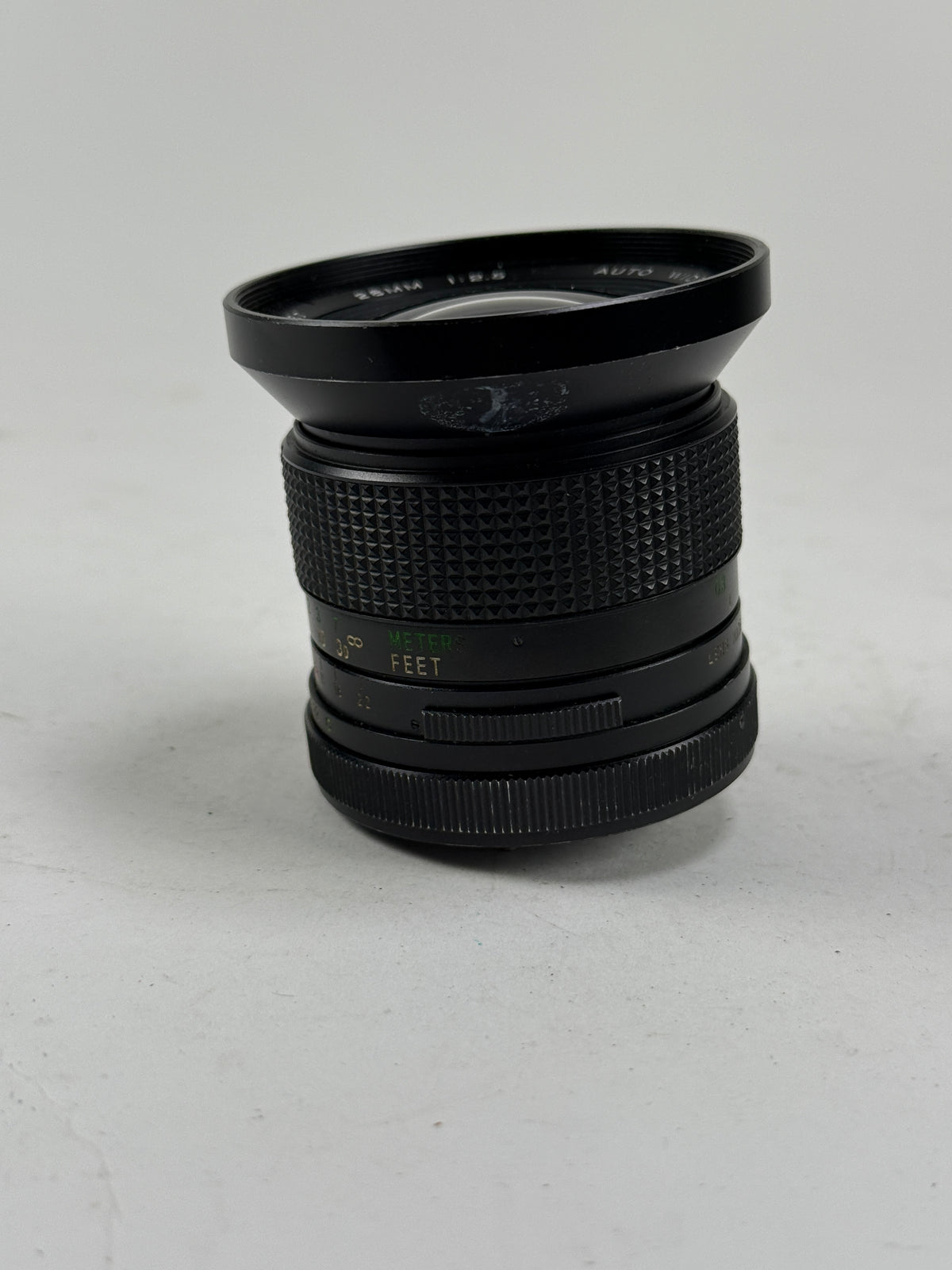 Vivitar Auto Wide angle MF 28mm F2.5 Canon FD Mount Lens