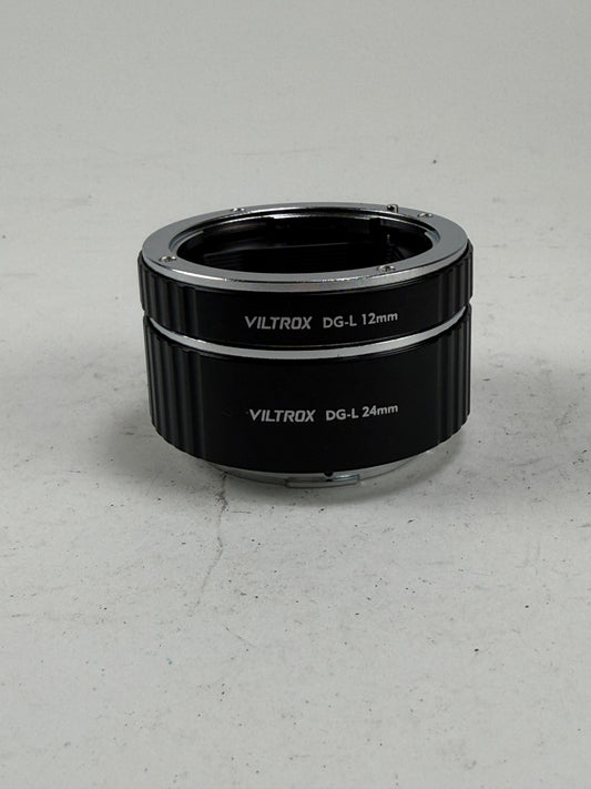 Viltrox DG-L Macro Extension Tube Ring set - 12mm and 24mm extension tubes Sigma L