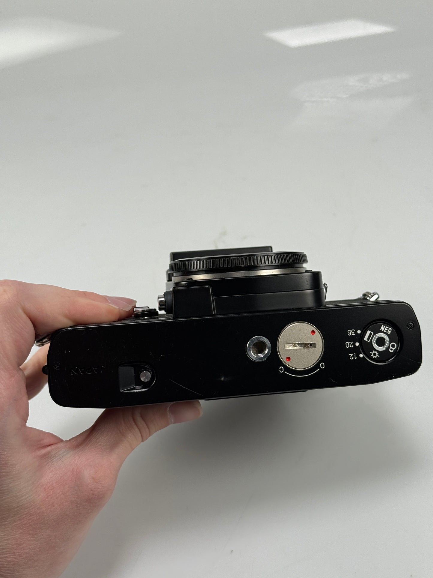 Minolta XK 35mm film Camera body Black with AE-S Finder