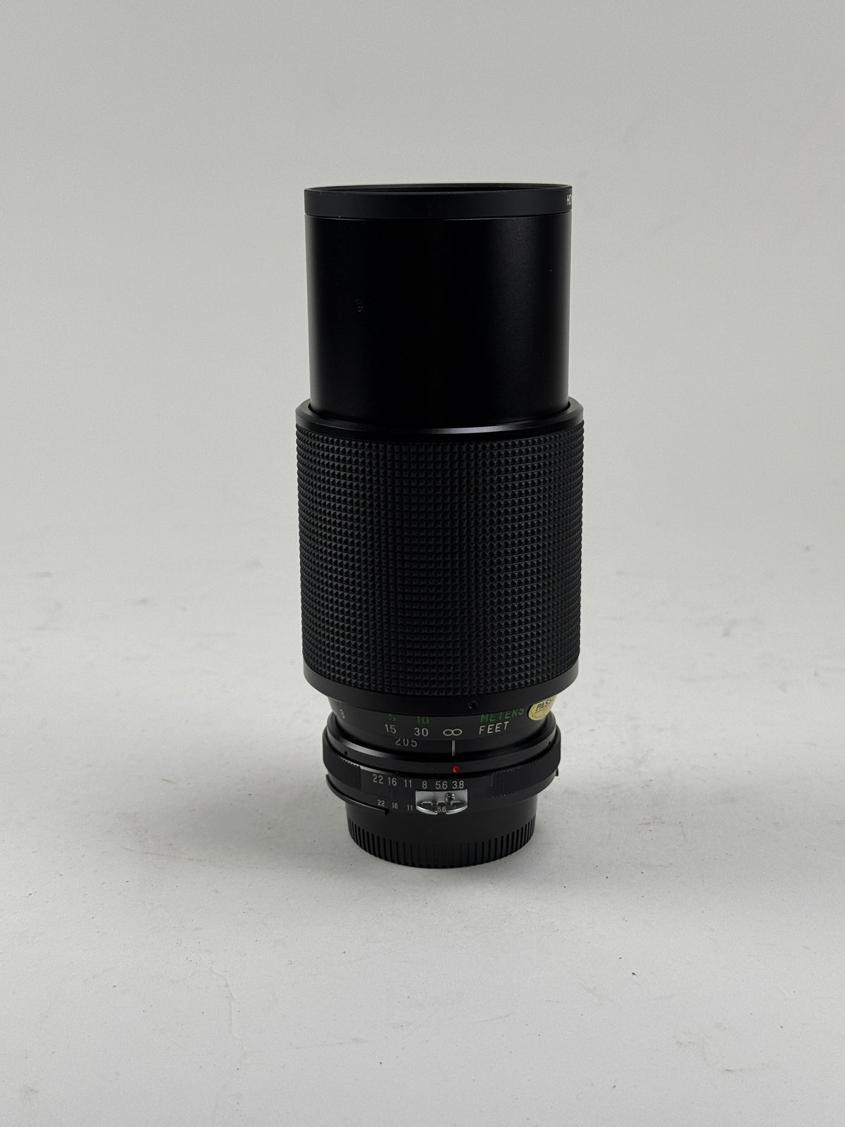 Vivitar 75-205mm f3.8 MC Macro Focusing Zoom Lens Nikon AI