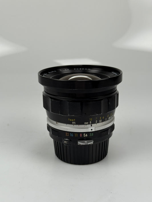 Nikon Nikkor-UD Auto 20mm f3.5 Wide Angle "Ai'd" Lens