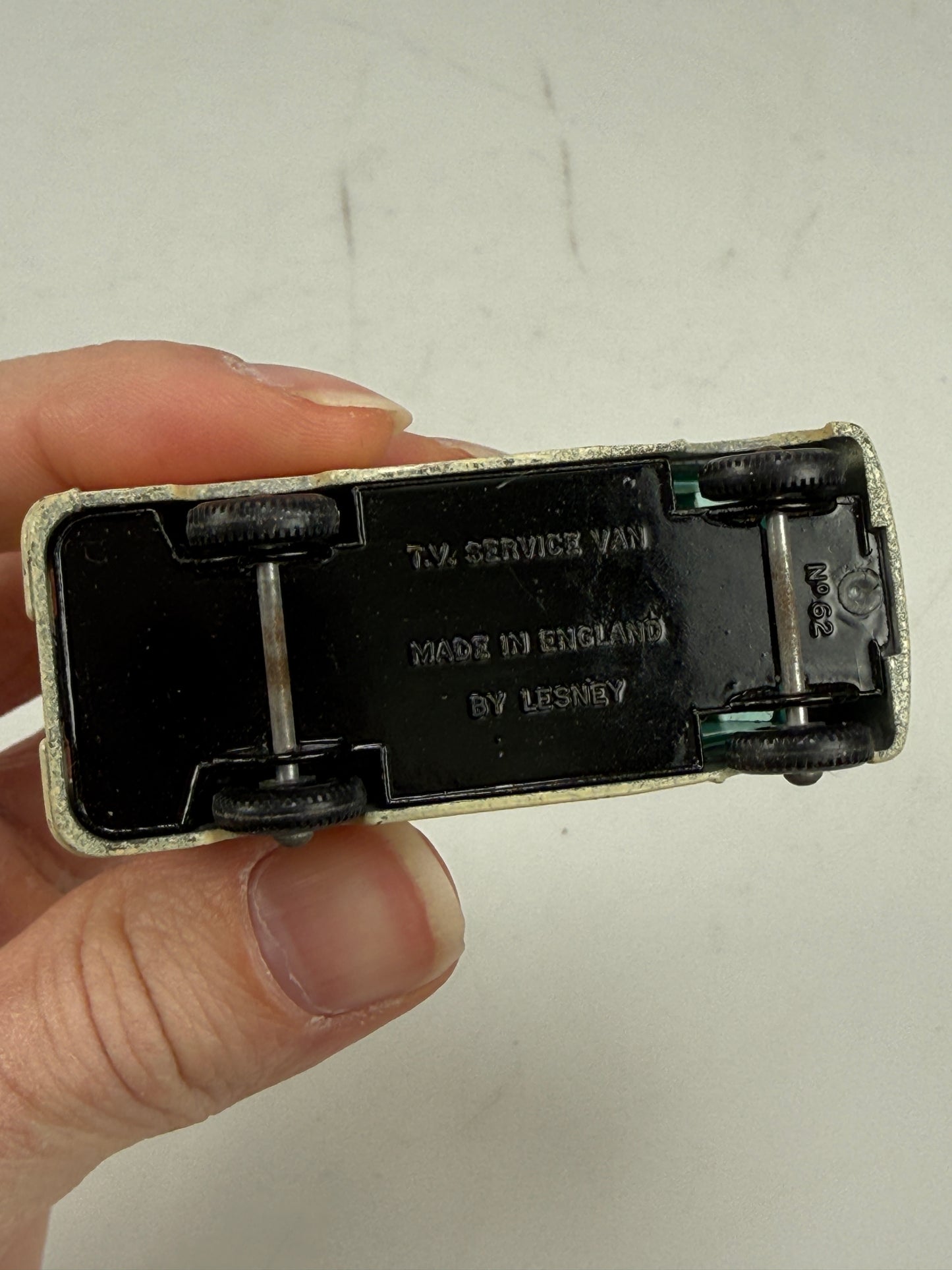 Matchbox Lesney # 62 TV Service Van Loose Rentaset Made In England