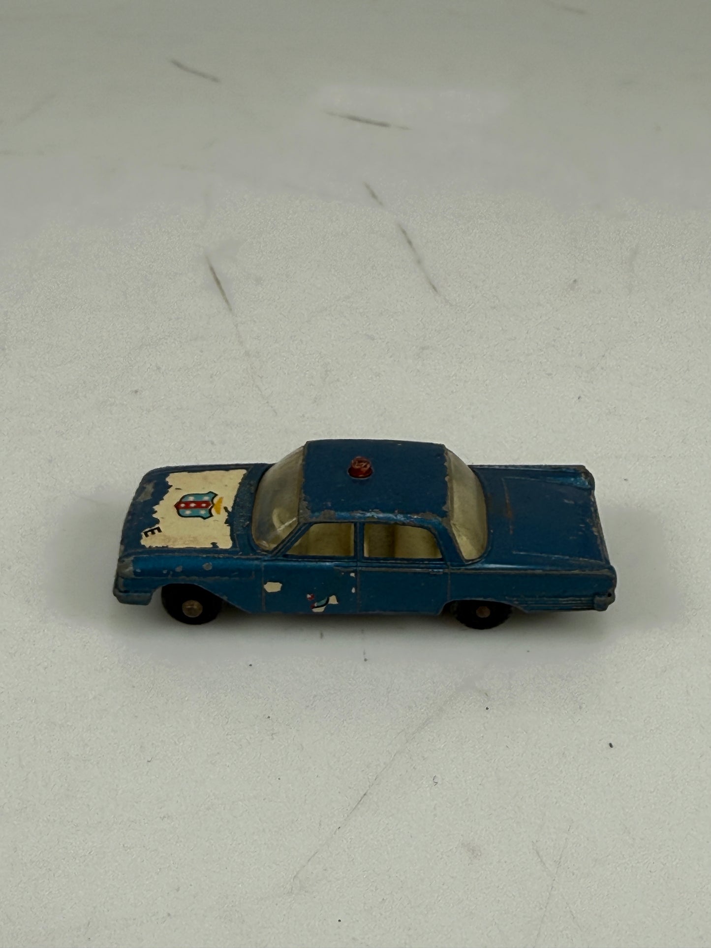 Matchbox Lesney 1-75 Series No. 55 Ford Fairlane Police Car Made in England