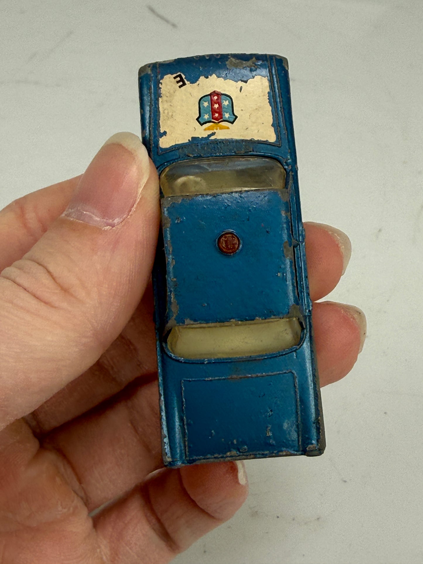 Matchbox Lesney 1-75 Series No. 55 Ford Fairlane Police Car Made in England