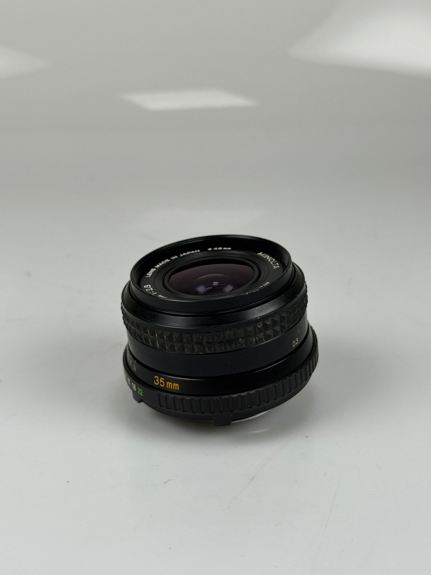 Minolta MD Rokkor-X 35mm f2.8 Prime lens