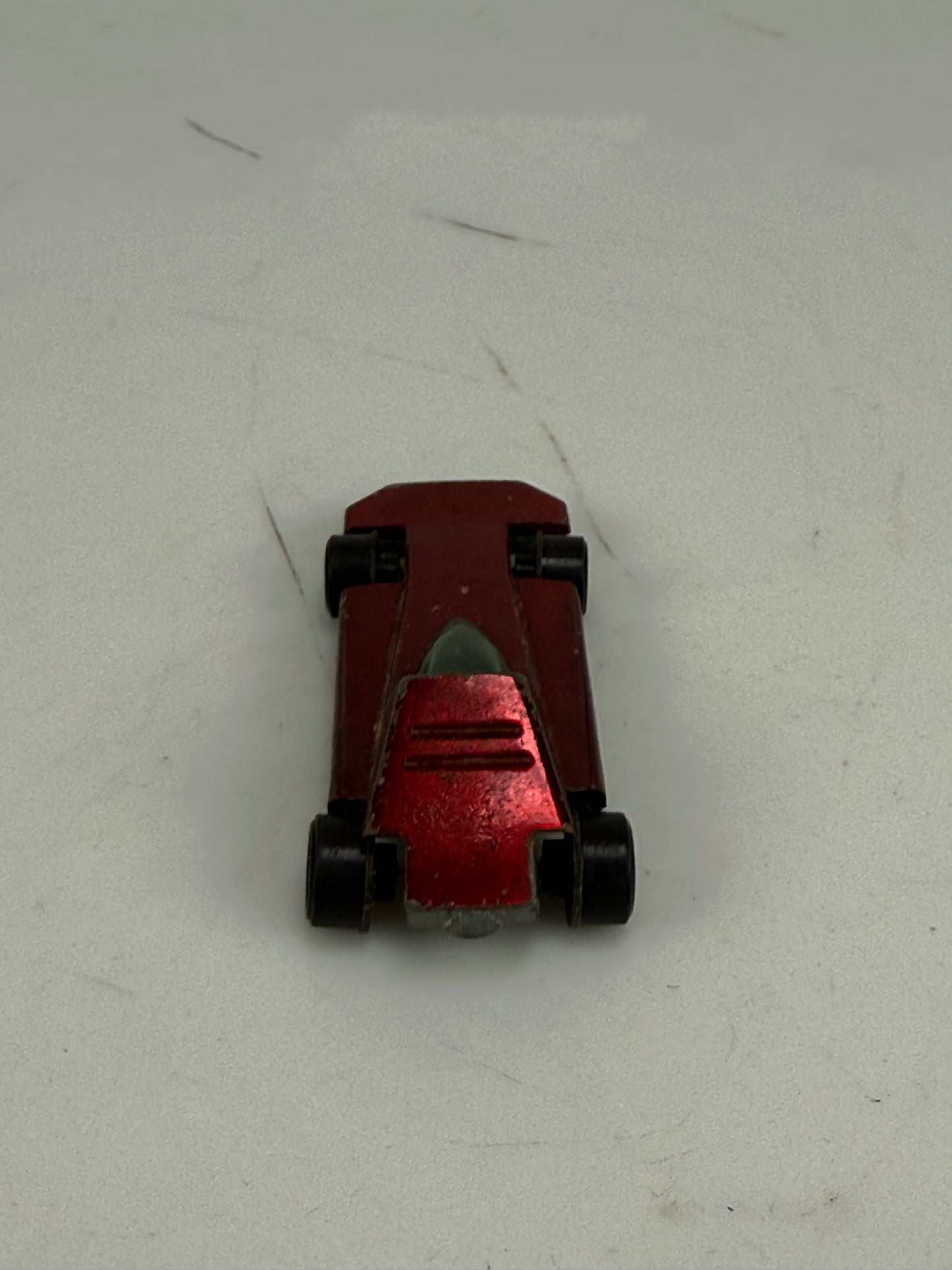 1970 TOPPER Toys Johnny Lightning Red Whistler Car