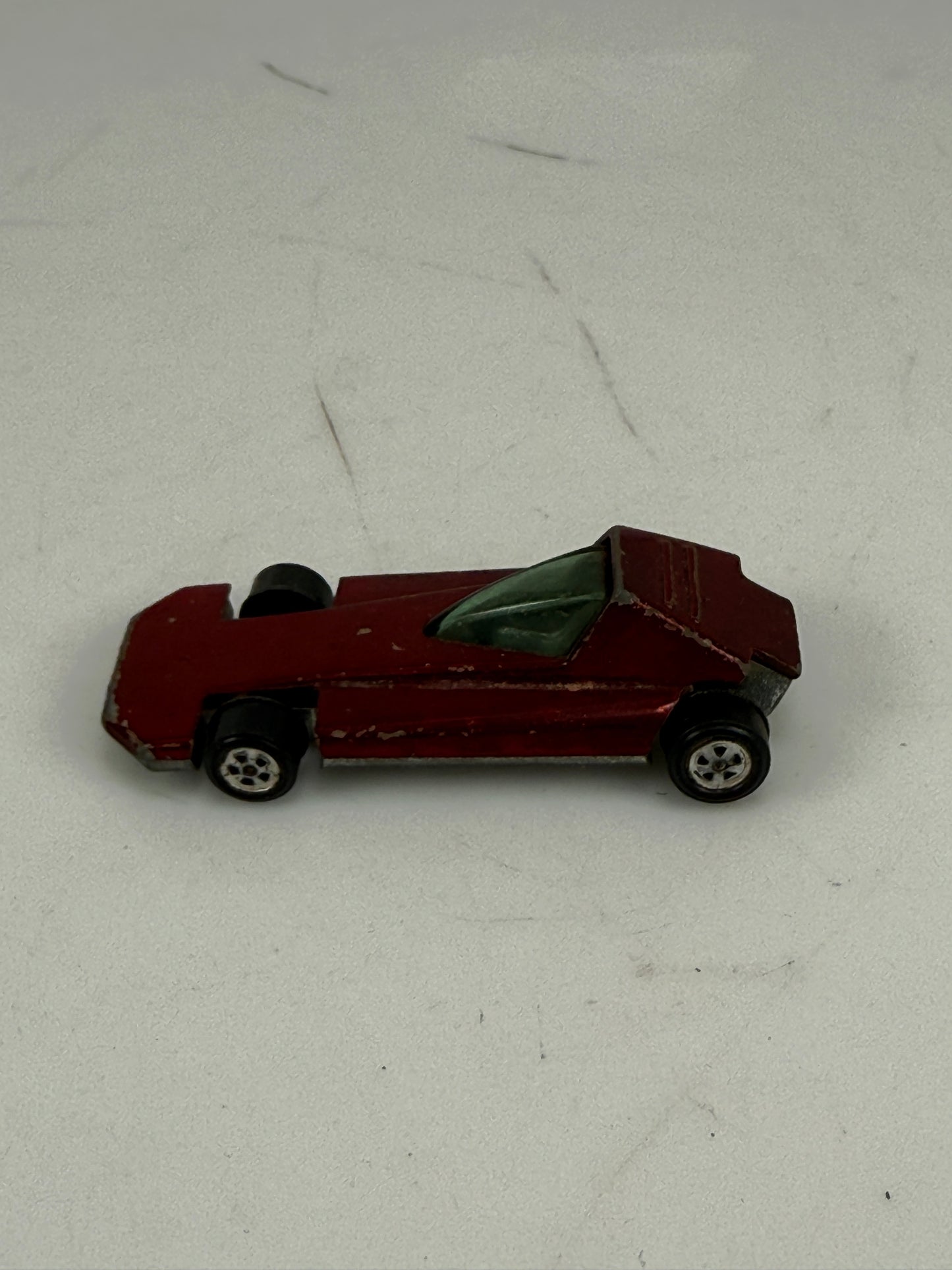1970 TOPPER Toys Johnny Lightning Red Whistler Car