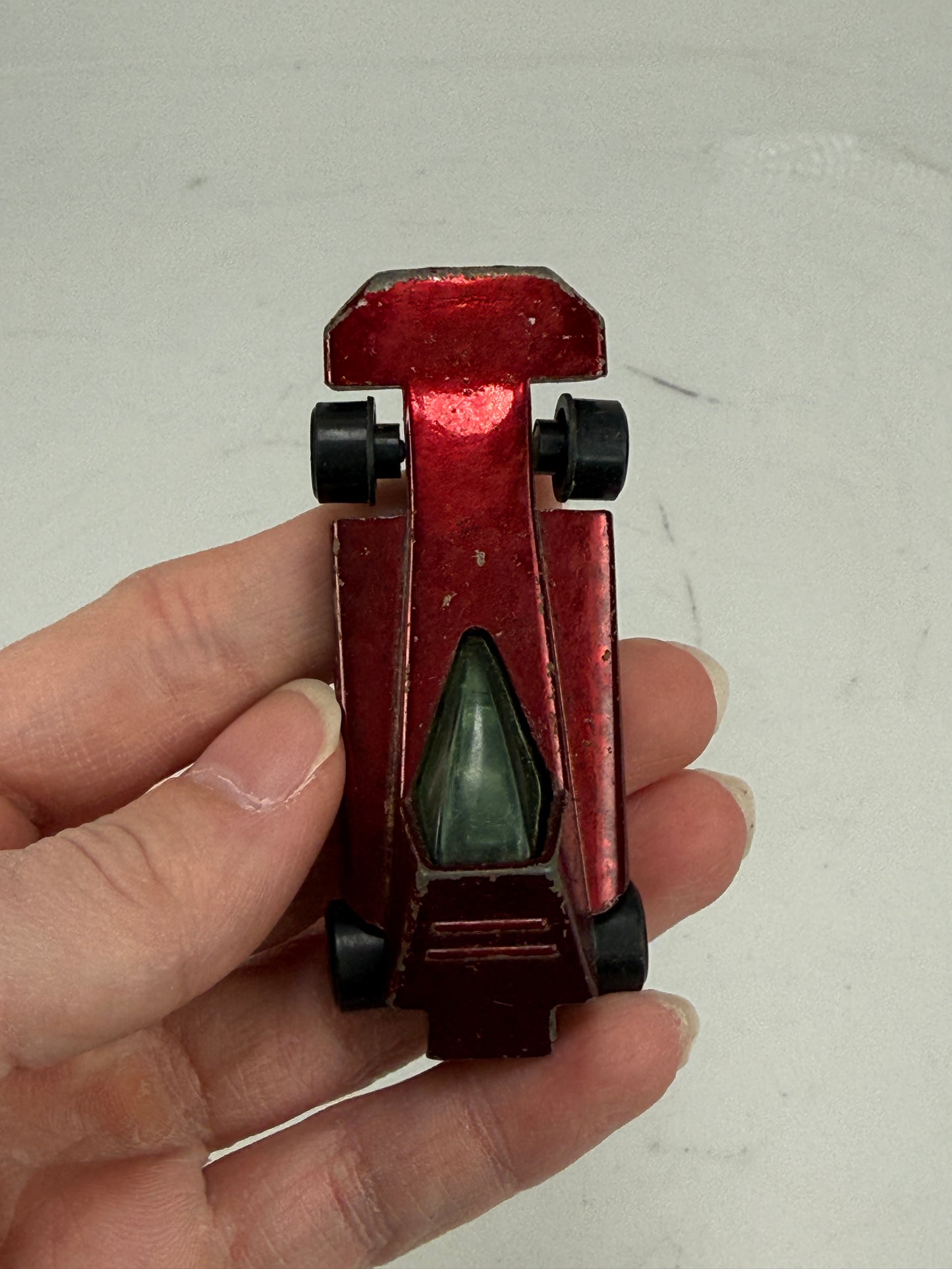 1970 TOPPER Toys Johnny Lightning Red Whistler Car