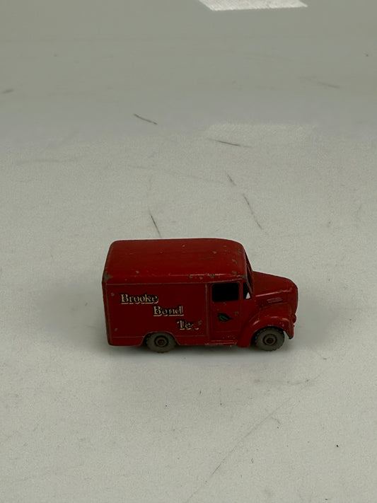 MATCHBOX LESNEY #47 BROOKE BOND TEA 1 TON TROJAN VAN Grey Wheels