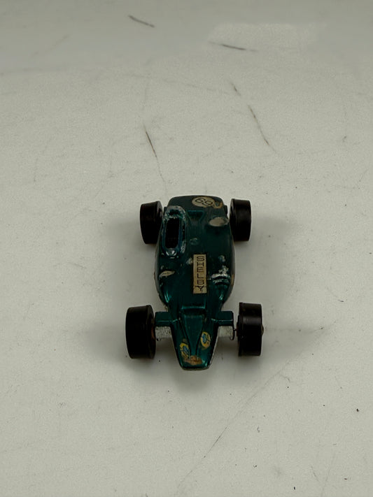 1969 Hot Wheels Redline Shelby Turbine Teal/Aqua Hong Kong