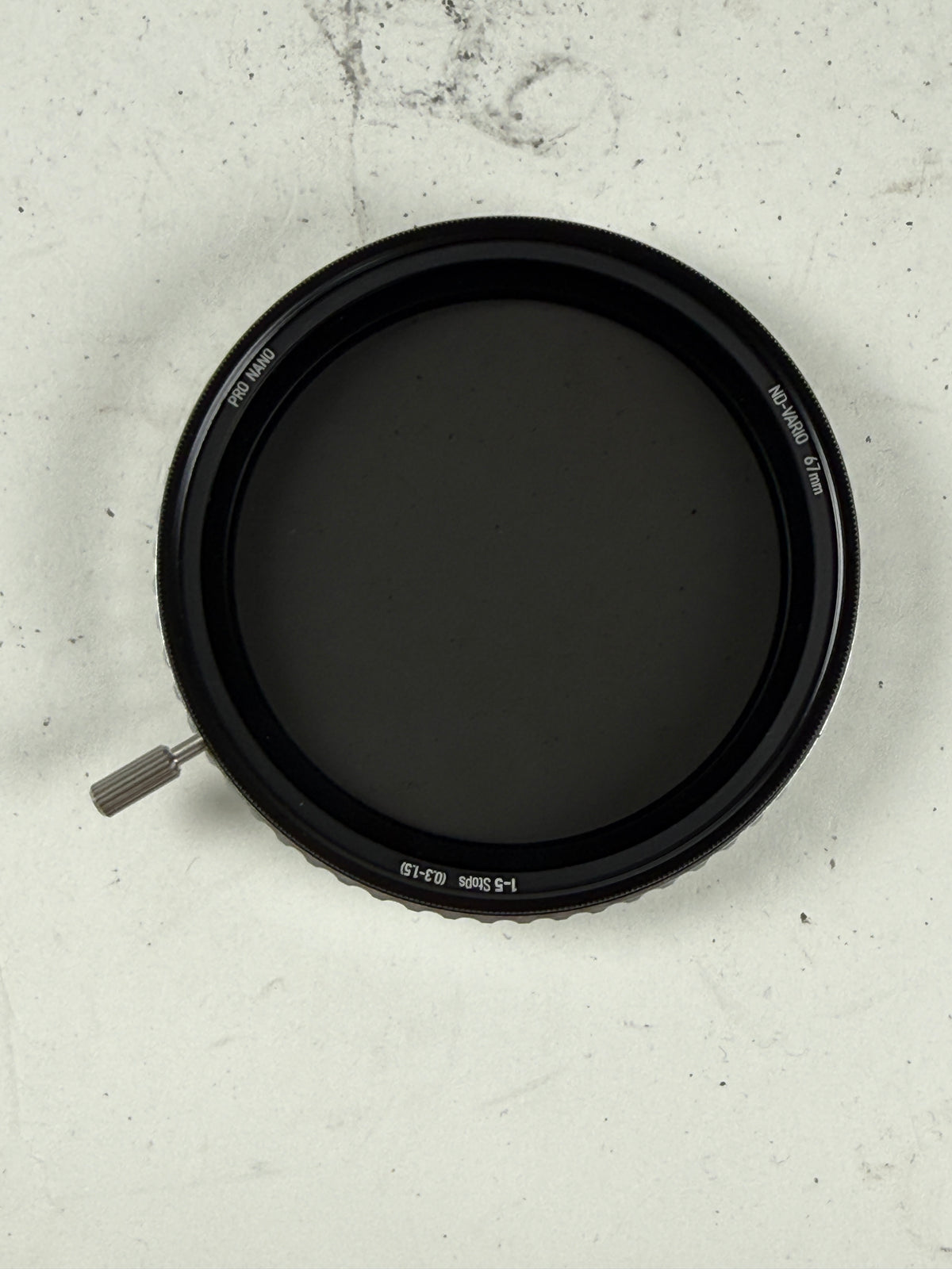 NiSi 67mm True Color ND-VARIO Pro Nano 1-5stops Variable ND