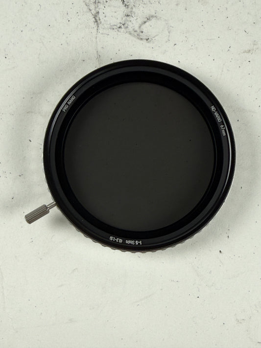 NiSi 67mm True Color ND-VARIO Pro Nano 1-5stops Variable ND