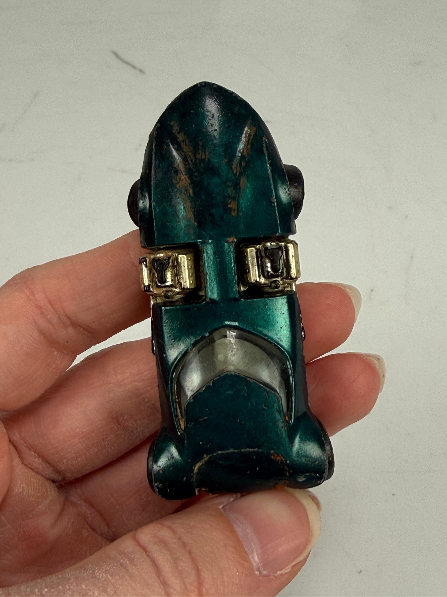 Hot Wheels 1969 Redline TWINMILL Green US White Interior